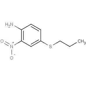 2-Nitro-4-(propylthio)aniline