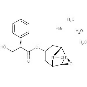 Scopolamine hydrobromide trihydrate