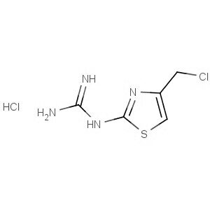 1-[4-(Chloromethyl)-1,3-thiazol-2-yl]guanidine hydrochloride (1:1)