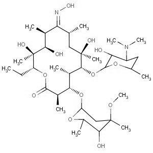 Erythromycin A Oxime Base