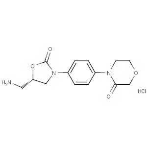 4-[4-[(5S)-5-(Aminomethyl)-2-oxo-3-oxazolidinyl]phenyl]-3-morpholinone hydrochloride